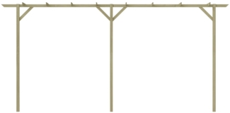 vidaXL Gartenpergola 410x40x203 cm Holz 41664
