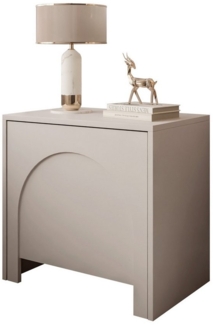 Lookway Nachttisch ARIADNA mit Tür – Minimalistisches Design fürs Schlafzimmer (1x Nachttisch), Breite: 54 cm