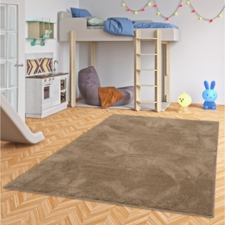 Pergamon Kinderteppich Kinderteppich Super Soft Hochflor Silky Kids, Rechteckig, Höhe: 30 mm