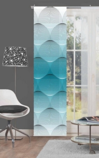 HOME WOHNIDEEN Schiebegardine BENARI, Klettband (1 St), blickdicht, HxB: 245x60, inkl. Befestigungszubehör