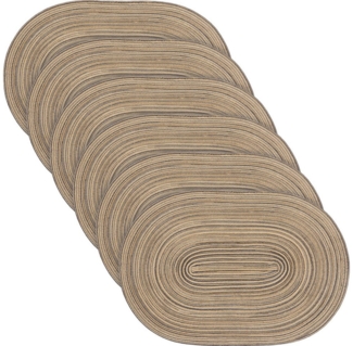 Erwin Müller Platzset Tischset "Silves" 6er-Pack, Uni