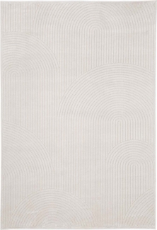 Teppich Klab aus Viskose 160x230 cm, Beige