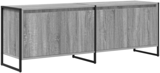 vidaXL TV-Schränk Graues Sonoma 140 x 36 x 49,5 cm Holzwerkstoff 886513