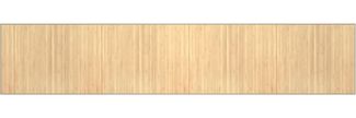 vidaXL Teppich Rechteckig Hell Natur 80x400 cm Bambus 376921