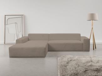 WERK2 Ecksofa Zeus-XL, Curvy Trend Garnitur mit urbaner Optik