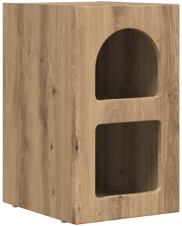 vidaXL Nachttisch Artisan-Eiche 29,5 x 35 x 50 cm Holzwerkstoff 891242