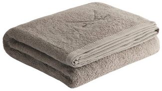 Sansibar Sylt Saunatuch Sansibar Sylt Badetuch, Saunatuch „Classic“, 90x180 cm, hochwertiger Sansibar Säbel-Stickerei, hautfreundlich, pflegeleicht