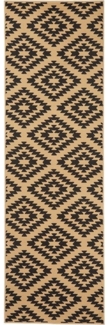 HANSE Home Läufer Teppich Läufer Nordic Natur braun, Läufer, Höhe: 9 mm
