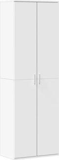 vidaXL Highboard Weiß 60x35x180 cm Holzwerkstoff 3276665