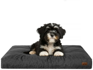 Bjird Hundematratze Hundekissen Grand - Hundebett für kleine, mittlere und große Hunde, wasserabweisend, weich und dick - made in EU Größe: M,L,XL,XXL