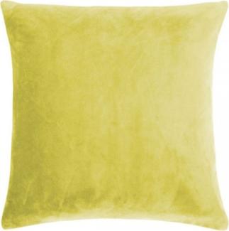 Pad Kissenhülle Samt Smooth Mustard (50x50 cm) 10424-E55-5050