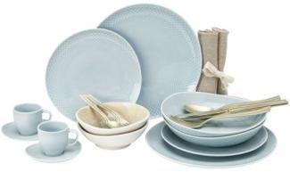 Rosenthal Geschirrset Junto Opal Green/Dune (24-teilig) 10540-405210-28729