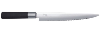 KAI Wasabi Black Brotmesser 23 cm 6723B