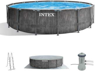 Intex Greywood Prism Frame Premium Pool-Set 457x122 cm 92521