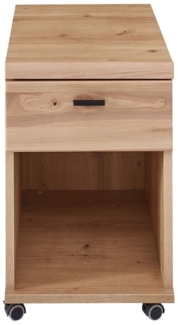 Rollcontainer Sonos , Holz, Holzwerkstoff, Kunststoff, Metall , Holzfarben , 44 x 67 x 58 cm