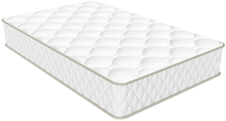 Hiazurm, Topper Topper Matratzentopper 7-Zonen Komfort, 8cm, 4 cm hoch, (Atmungsaktiv, Rutschfest, Topper für Kinder und Erwachsene, Orthopädische Taschenfederkernmatratze, matratzenauflage, Matratze 90x200 cm), INTEGRIERTER TOPPER