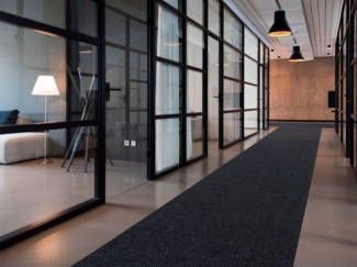 Primaflor-Ideen in Textil Läufer Schmutzfangläufer PICOLLO, Made in Belgium, rechteckig, Höhe: 8 mm, Schmutzfangmatte, meliert, strapazierfähig, rutschhemmend