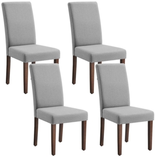 VASAGLE Esszimmerstuhl 2er Set/ 4er Set/ 6er Set Esszimmerstühle, Küchenstuhl (Set, 4 St), Parsons-Stil, 58 x 48 x 99 cm, stuhl bis 120 kg