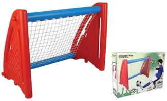 Pilsan Kinder Fußballtor 03397 für den Garten, wetterfestes Material 120 x 80 cm