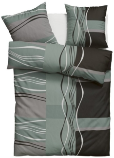 my home Bettwäsche Kelian, Polycotton recycelt, 2 teilig, in verschiedenen Qualitäten, gemusterte Bettwäsche