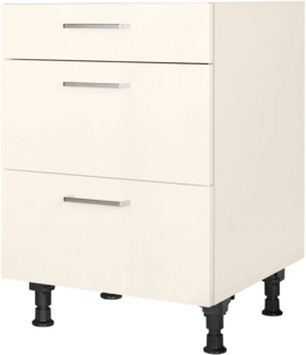 nobilia® Kochfeldumbauschrank "Touch", vormontiert, mit Schubkasten und Auszügen, in den Breiten 60 und 90 cm