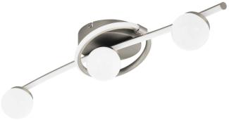 EGLO Deckenleuchte LED Wohnzimmer Deckenlampe Deckenstrahler 3 Flammig 34024