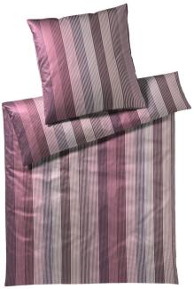 Elegante Bettwäsche Elegante Interlock Jersey Bettwäsche Brillant 3536-11 Mauve 135x200, Interlock Jersey, 2 teilig, Absolut bügelfrei