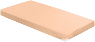 Irisette Interlock-Jersey Betttuch Neptun 0005 apricot 190 x 200 cm 5-50 apricot