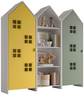 Schrank Casami Bruges 37 x 172,8 x 171,3 cm MDF Gelb Grün