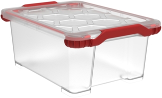 Rotho Aufbewahrungsbox Evo Total inkl. Deckel 11 L transparent