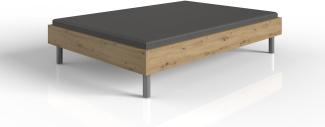 Bettgestell >Easy Beds< (BxHxT: 149x38x210 cm) in Artisan-Eiche