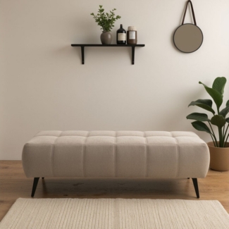 DOMO collection Hocker Trento, mit Kufenfuß oder Einzelfuß, passend zur Serie Trento