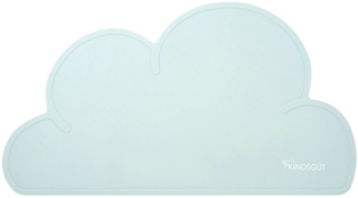 KINDSGUT Platzset Platzdeckchen Wolke, umweltfreundlich, Aquamarin