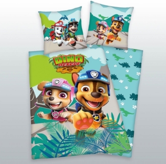 PAW PATROL Wendebettwäsche Paw Patrol, Renforcé, mit tollem Paw Patrol Motiv