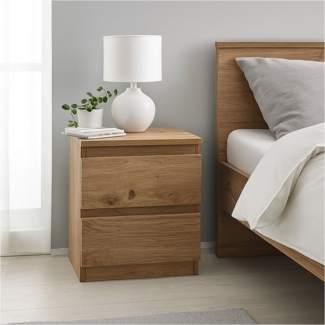 HTI-Living Nachtkommode Nachtkommode 2er Set Artisaneiche (Set, 2 St, 2 Nachtkommoden), Nachtschrank Nachttisch