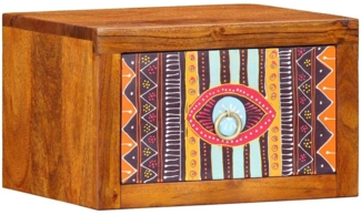 vidaXL Nachttisch mit Schubladen Braun 35 x 30 x 22 cm 4016517