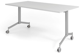 Hammerbacher Konferenztisch Klapptisch fahrbar Modell KF16 3= Ahorn