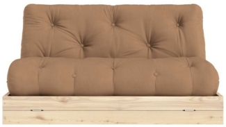 Karup Design Schlafsofa Flip Sofabed, Made in Europe, mehrere Farben, vielseitig einsetzbar, inkl. handgefertigte Futonmatratze, FSC®-zertifiziertes Massivholz
