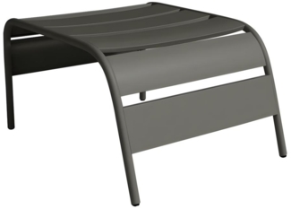 Vente-unique - Fußbank - 51 x 60 x 32 cm - Metall - Anthrazitgrau - MIRMANDE von MYLIA
