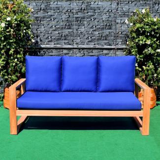 Sitzpolster 162cm x 69cm für Gartensofa Treviso TB-1067 Rot