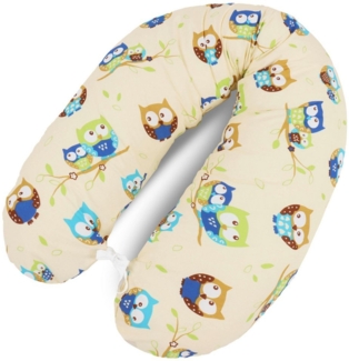 Amilian Stillkissen XXL 170 cm - Schwangerschaftskissen & Seitenschläferkissen mit Bezug, - Lagerungskissen - Nursing Pillow - Pregnancy Pillow, mit Füllung, Schlafkissen für Seitenlage - Körperkissen