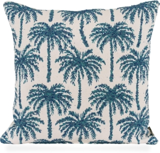 H.O.C.K. Dekokissen Vamosa Palms, Outdoorkissen inkl. Füllung, 45x45cm, Dekokissen, Palmen, schwarz