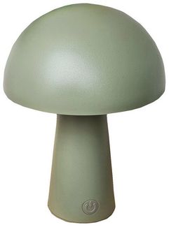 Coen Bakker Deco BV LED Tischleuchte Touch Tischlampe Pilzform Dimmbar Akku In-/Outdoor IP44, Touch-Funktion, LED fest verbaut, Warmweiß, Kaltweiß, Tageslichtweiß