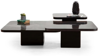 JVmoebel Couchtisch Elegante 3er-Set Couchtische - zeitloses Design, hochwertige (3-St, 3x Couchtische), Made in Europa