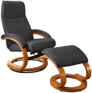 loft24 Relaxsessel Paprika (Set, 2-St, Relaxsessel mit Hocker), Sessel mit Hocker, Relaxfunktion, Landhausstil