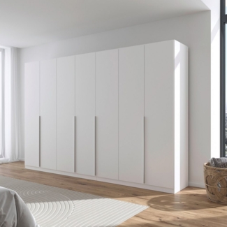 rauch Drehtürenschrank Kleiderschrank Schrank Garderobe AGORDO mit Dekor- oder Hochglanzfront (in zwei Griff-Farben) durchdachte Innenausstattung, in 6 Breiten und 2 Höhen MADE IN GERMANY