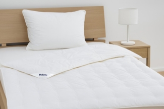 Balette Daunenbettdecke LILLY von Institute Wessling geprüft und ausgezeichnet, Füllung: 60% Daunen, 40% Federn, Bezug: 100% Baumwolle, In 4 Wärmeklassen erhältlich, Wohlfühlkomfort dank Naturfüllung