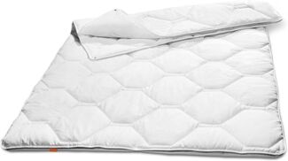 sleepling Microfaserbettdecke Komfort 100, Füllung: Hohlfasern, Bezug: 100 % Polyester, in 135x200 cm, 155x220 cm und Weitere, Allergiker geeignet, Made in EU
