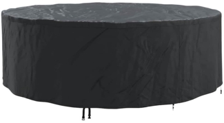 vidaXL Gartenmöbelabdeckung Schwarz 279 x 279 x 105 cm 210D-Gewebe 4106035