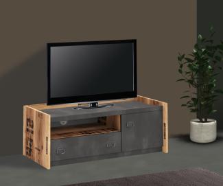 Lowboard Fargo TV-Unterschrank 110cm mit 1 Schublade